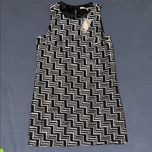 Forever 21 Black and White Sheath Mini Dress NWT S